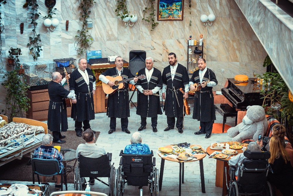 грузинский хор в хосписе